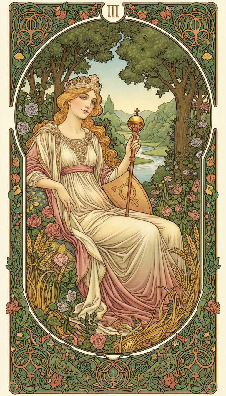 The Empress tarot card